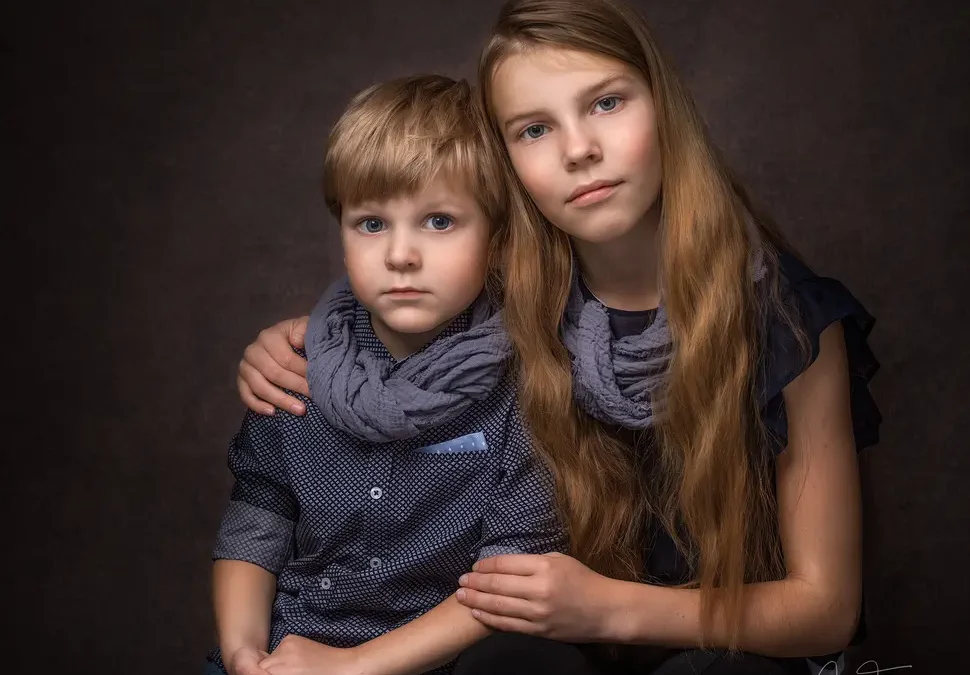 Laste portreefoto | fine art children photography | Linda ja Artur